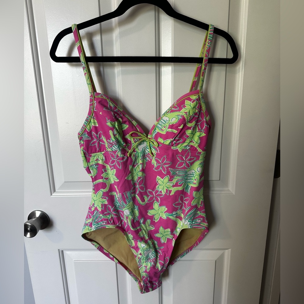 Lilly Pulitzer One-Piece Swimsuit, Size 10